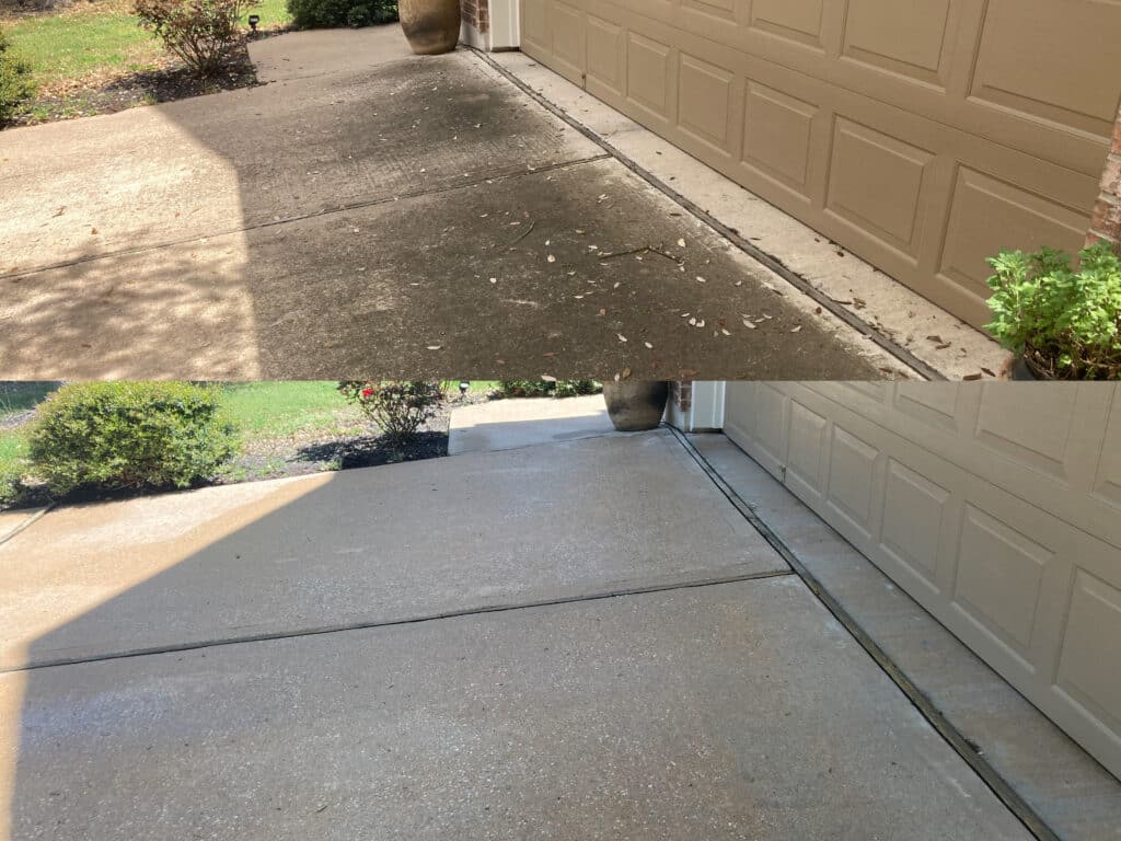 Concrete Cleaning in Lakeway TX